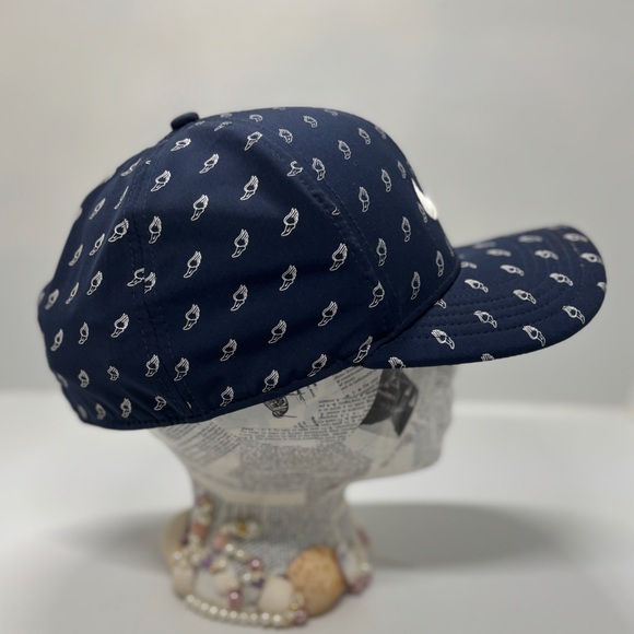 Nike Classic99 Golf Aerobill Winged Foot Print Swoosh Hat Flex Cap size L/XL - Picture 5 of 8
